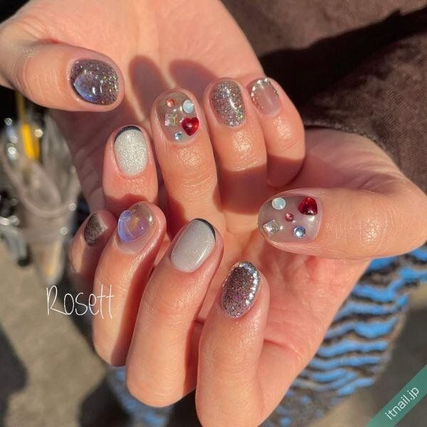 Rosett BY broocHが投稿したネイルデザイン [photoid:I0128044] via Itnail Design (745690)