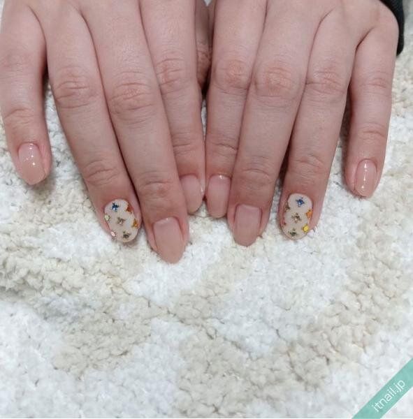 Sleepが投稿したネイルデザイン [photoid:I0128127] via Itnail Design (745689)