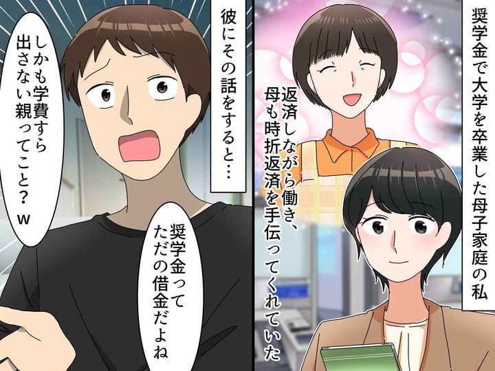 画像: 婚約破棄の理由は『奨学金』問題 → 婚約相手の言葉に「絶対に許さないッ！！」