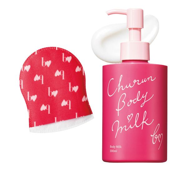 【左】ちゅるんボディパッド 【右】ちゅるんボディミルク