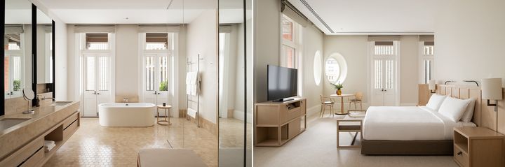 静かで快適な客室