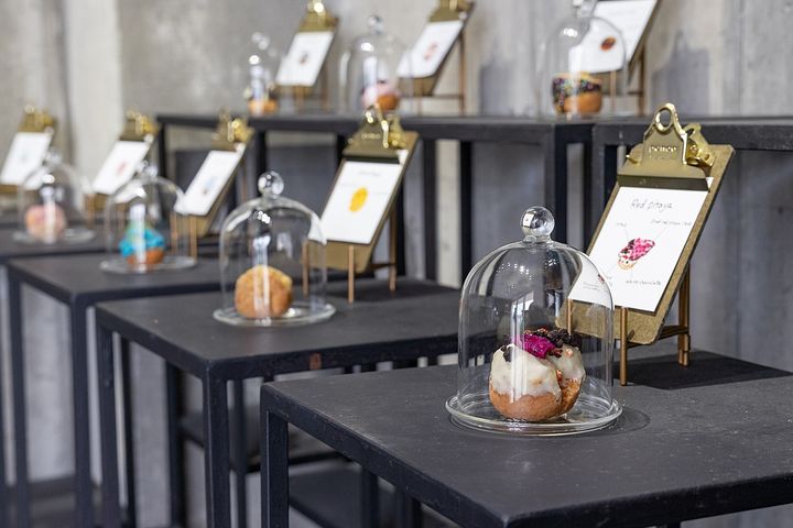 ジュエリーのようなサーターアンダギー。食べるのがもったいない！