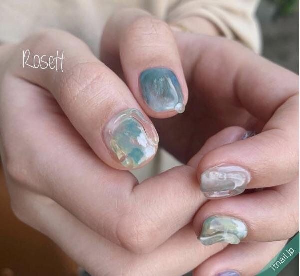 Rosett BY broocHが投稿したネイルデザイン [photoid:I0098419] via Itnail Design (746319)