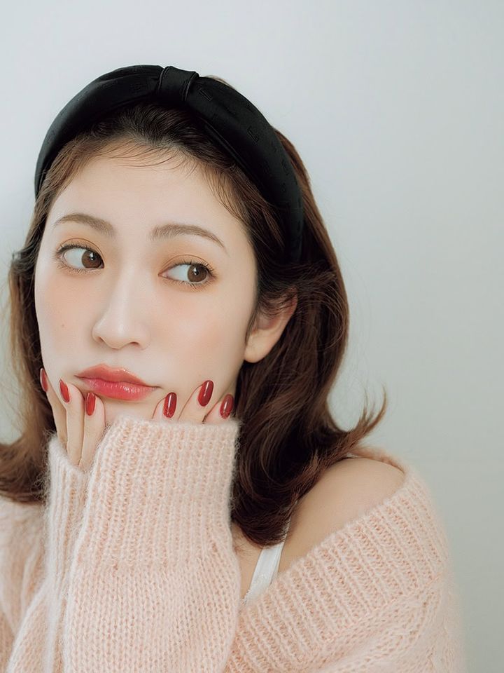 吉田朱里の簡単ヘアアレンジ