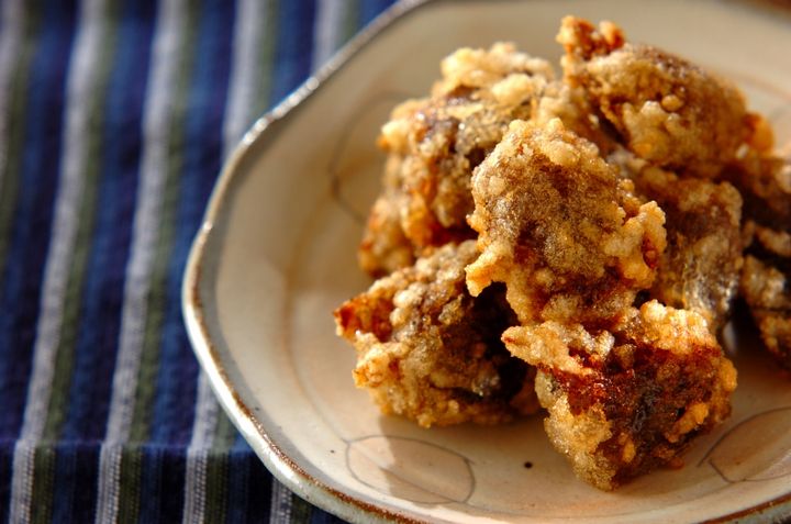 凍りコンニャクのから揚げ