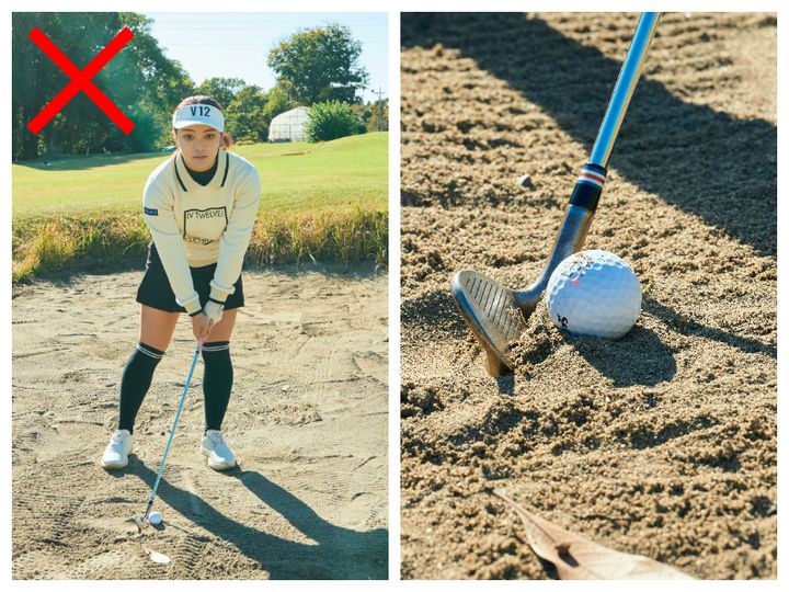 バンカーから“１発脱出”するポイントを解説！コツは「構え」と「振り抜き」