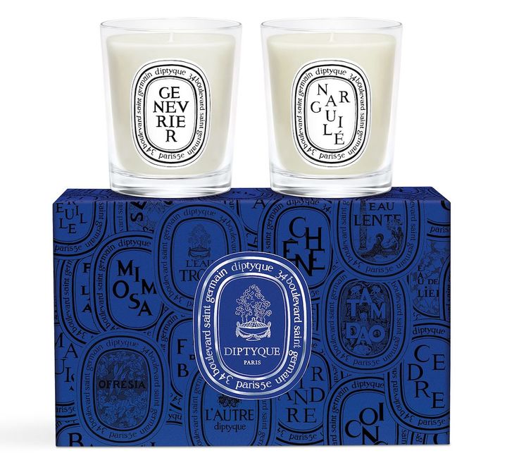限定版スモールキャンドル コフレ ナルギレ＆ジュネヴリエ ￥12,540（2月18日より限定発売） ※セット内容／スモールキャンドル ナルギレ、同 ジュネヴリエ 各70g
