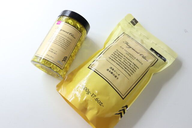 ダイソー 消臭ビーズ 金木犀の香り 詰め替え用