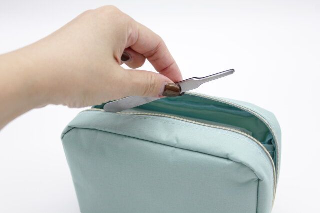 ダイソーのラウンドチップピンセット10