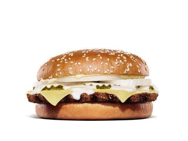 バーガーキング ホワイトチーズマウンテンズ シングルビーフ