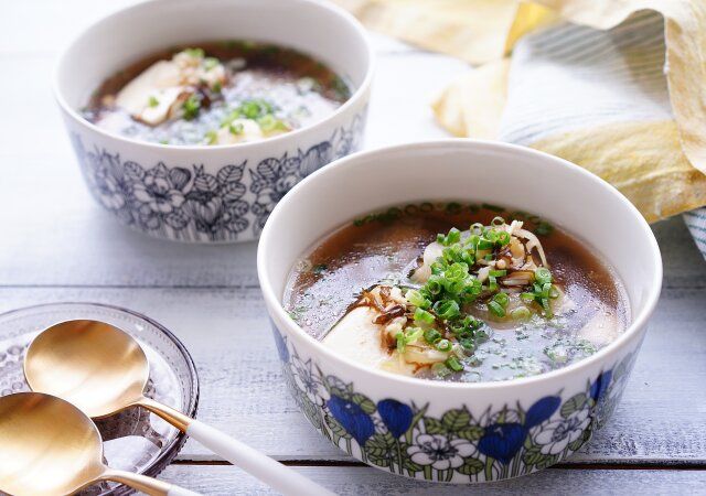 えのきともずくでさっぱりダイエットスープ