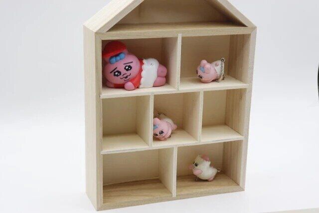 ダイソーのお家型仕切りウッドボックス（ハウス）