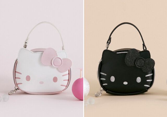 HELLO KITTY × BRILMY リップが縦に収納できる ズボラに優しいミニコスメポーチ BOOKカラー展開
