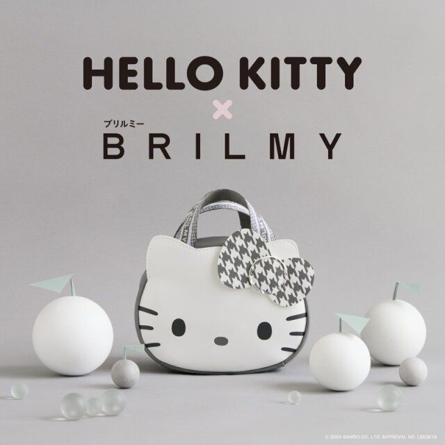 HELLO KITTY × BRILMY 中身が見えて時短がかなう ズボラに優しいコスメポーチ BOOK