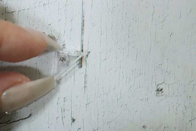 セリアの推し活グッズのカード用クリアピン