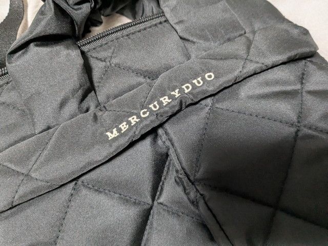 マーキュリーデュオ2WAYバッグロゴ