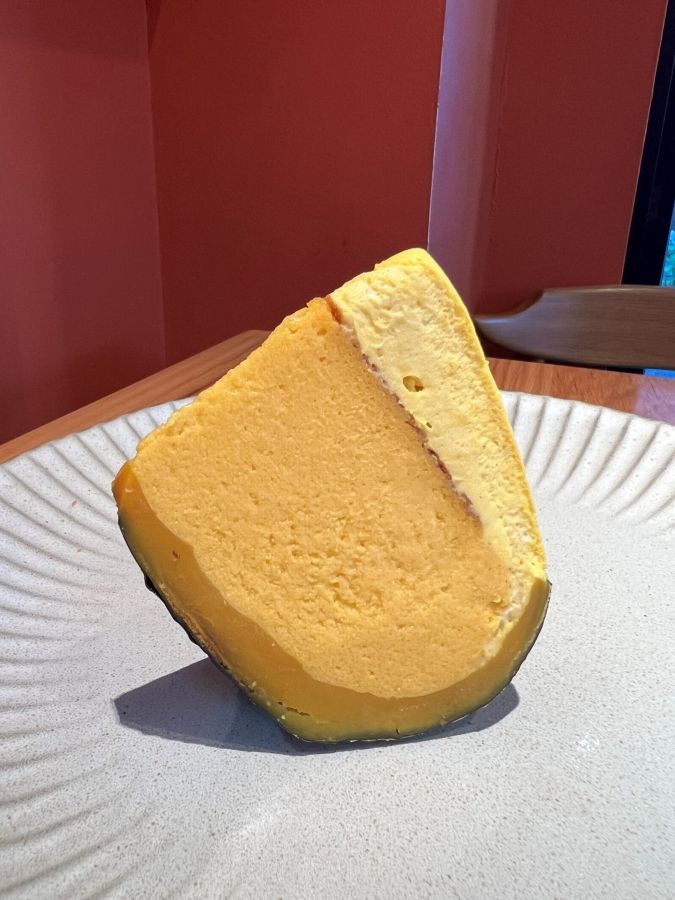 「カボチャの焼きプリン」イートイン742円 アウト729