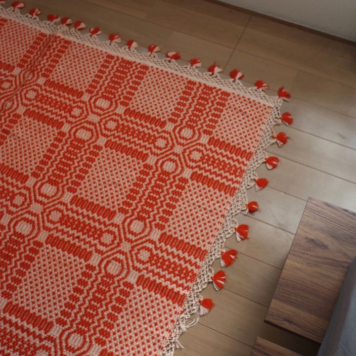 〈SEIN〉で購入したビンテージのベッドスロー