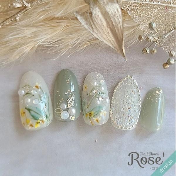 Rose’が投稿したネイルデザイン [photoid:I0112457] via Itnail Design (746273)