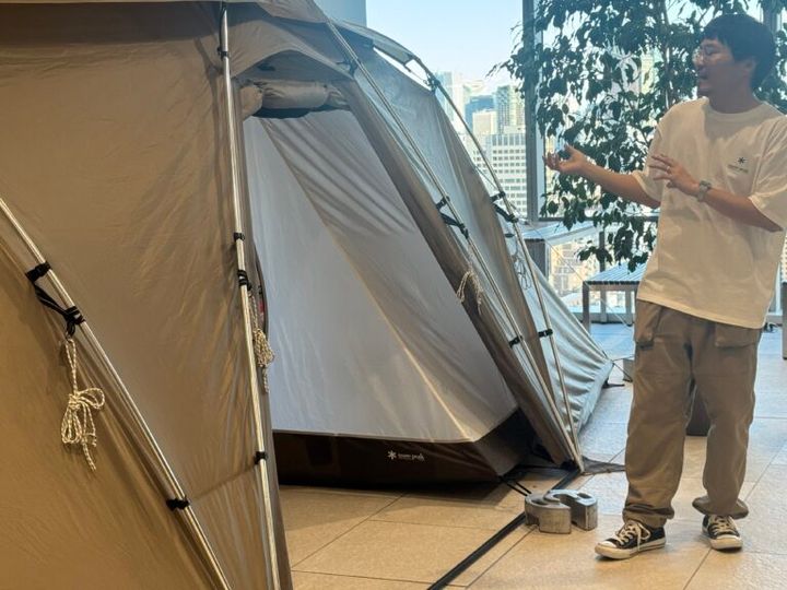 「スノーピークが本気出した」「ランドネスト」シリーズに2ルームシェルターが登場！