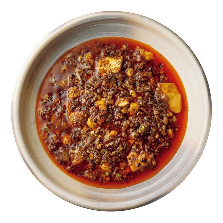 極彩 椿 和牛の麻婆豆腐