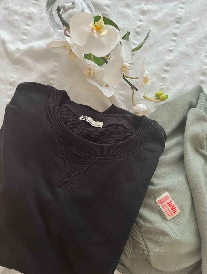 画像: 着心地が良くて手放せない〜！ JaVaコラボのスウェットプルオーバー