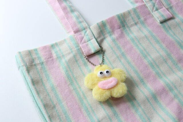 セリア 舟形トートバッグ ループ 使用例