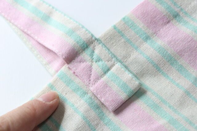 セリア 舟形トートバッグ ループ