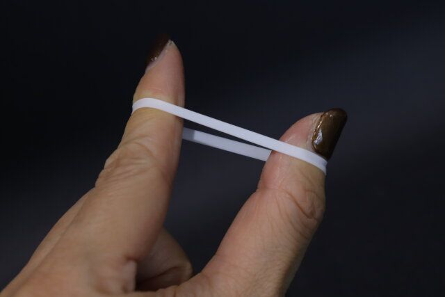 シャワーヘッドのクルッと変な向き解消リング6個入 伸びる