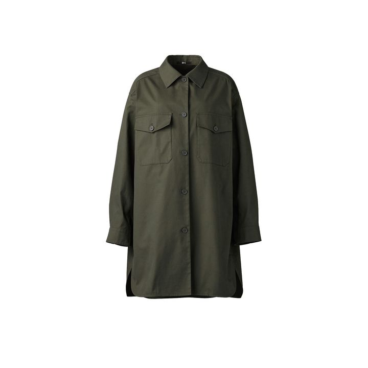 オーバーサイズシャツコート ¥6,990