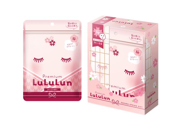 プレミアムルルルン桜（さくらの香り）／￥1760（税込み）