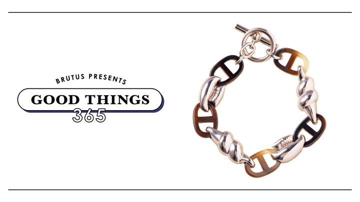 〈エルメス〉のブレスレット