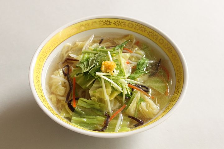 いちばん人気の「もてぎのゆず塩ら～めん」800円。夏は冷やし850円も登場