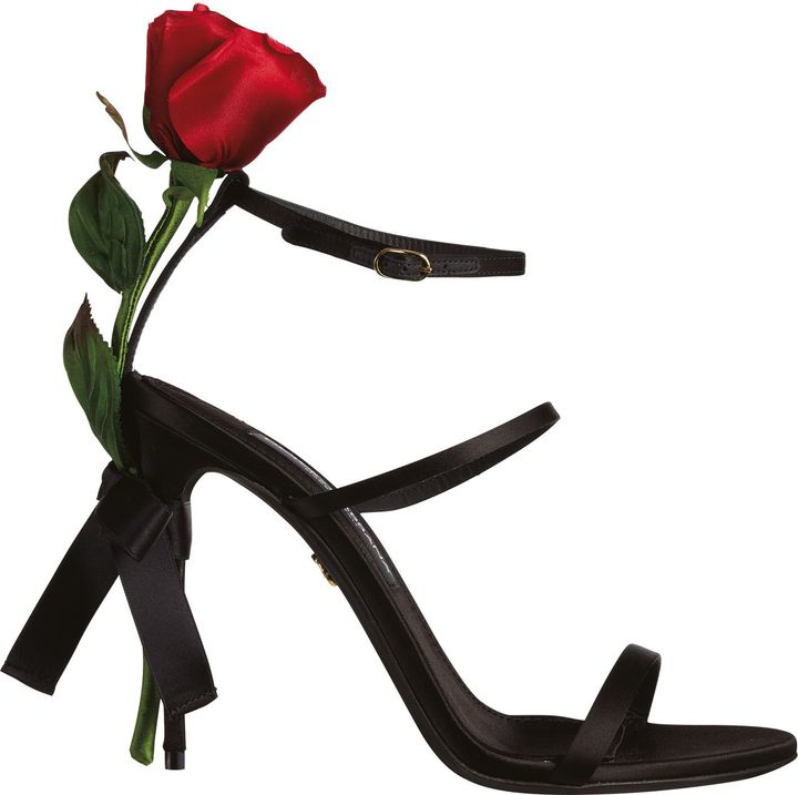 シューズ ヒール 10.5cm ￥286,000（予定価格）／DOLCE&GABBANA