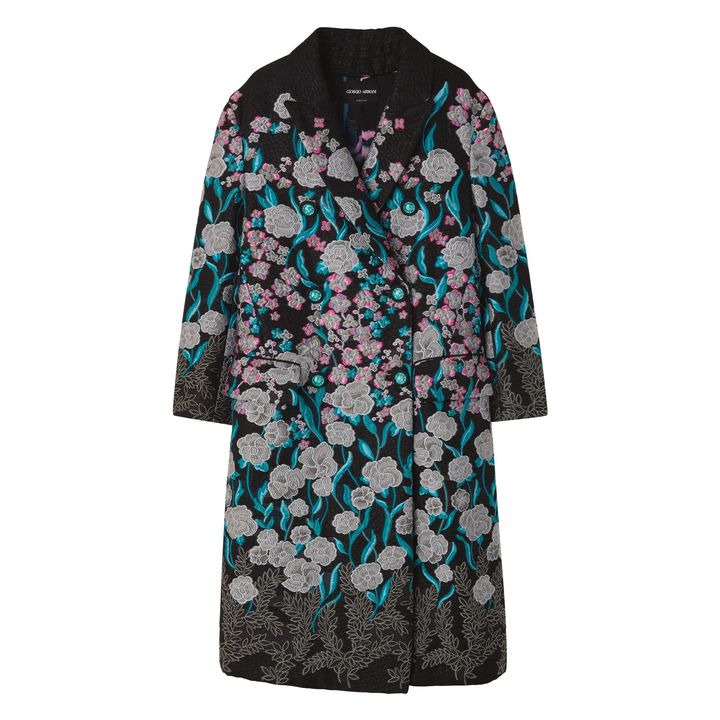 コート ￥1,430,000／GIORGIO ARMANI