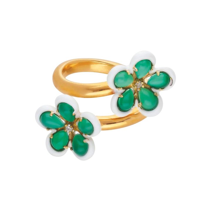 リング ￥140,800（麻布台ヒルズ限定）／BOTTEGA VENETA