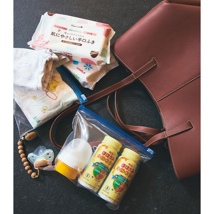 旧お仕事バッグをペアレンツバッグとして愛用中