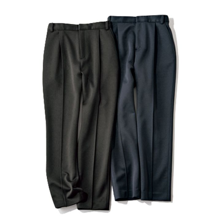 キレイめ黒紺パンツ