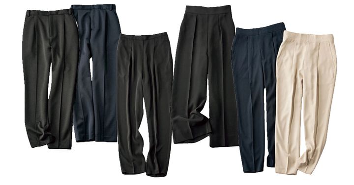 フォーマルに最適なキレイめパンツ