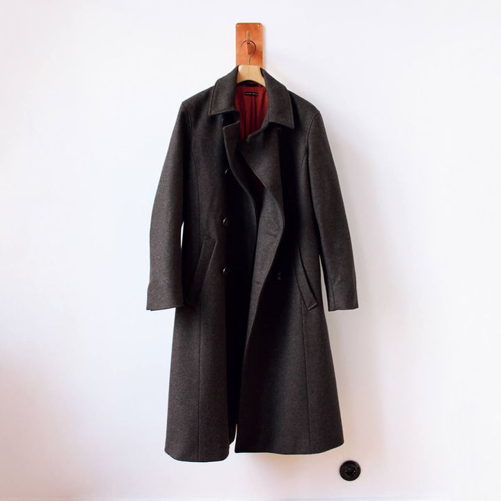 ローデンウール素材のオフィサーコート