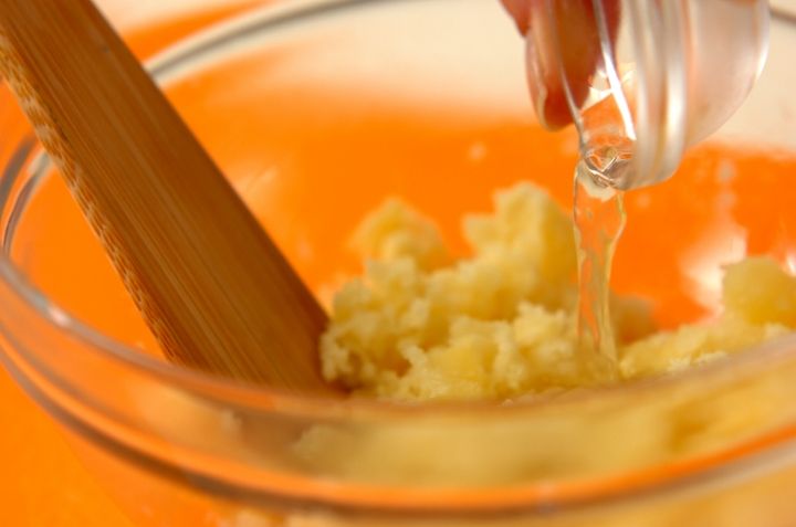 カッテージチーズ入りポテトサラダの作り方2