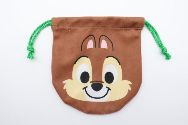 ダイソーディズニーチップ巾着