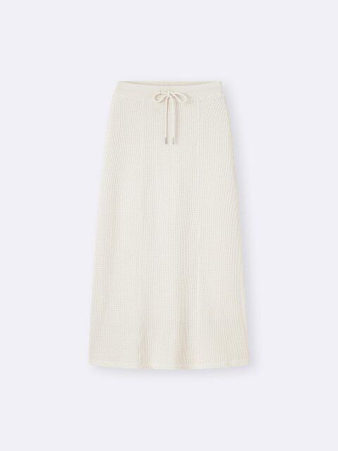 GUのワッフルマキシスカート