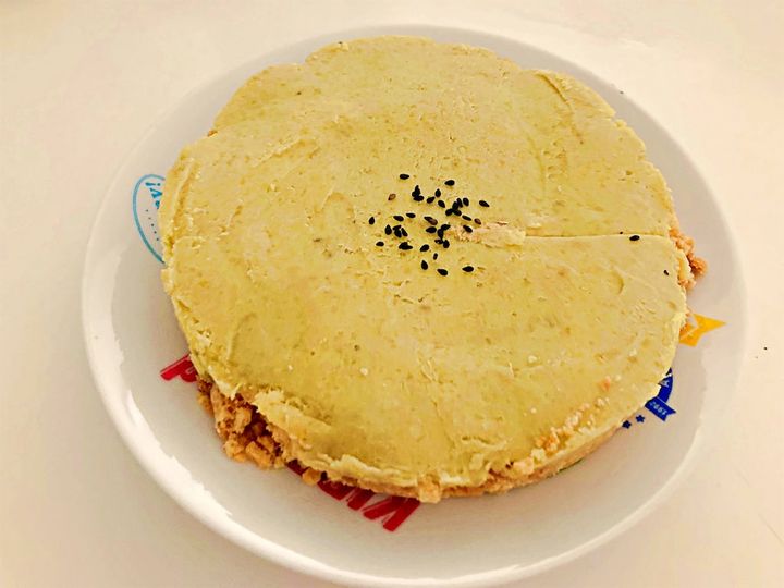 完成したスイートポテトケーキ