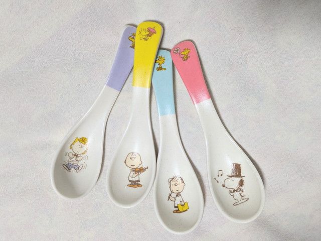 SNOOPY スリムで使いやすい! レンゲスプーンセット