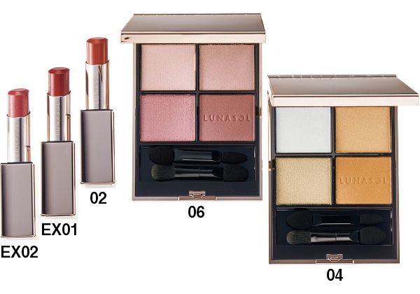 【左】ベアカラーバーム 【右】アイカラーレーション N