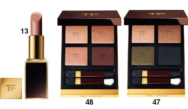 【左】リップ カラー 【右】アイ カラー クォード