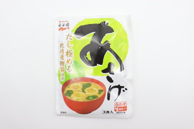 永谷園 生みそタイプ あさげ 3食