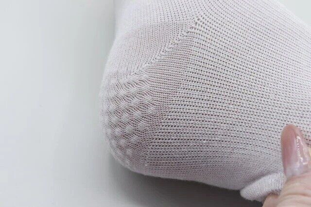 セリア スリミティ 保湿用かかとソックス 使用例