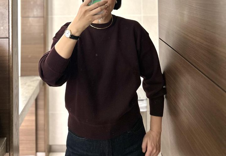 画像2: 【UNIQLO：C】スムースコットンクルーネックセーター¥3,990 www.uniqlo.com